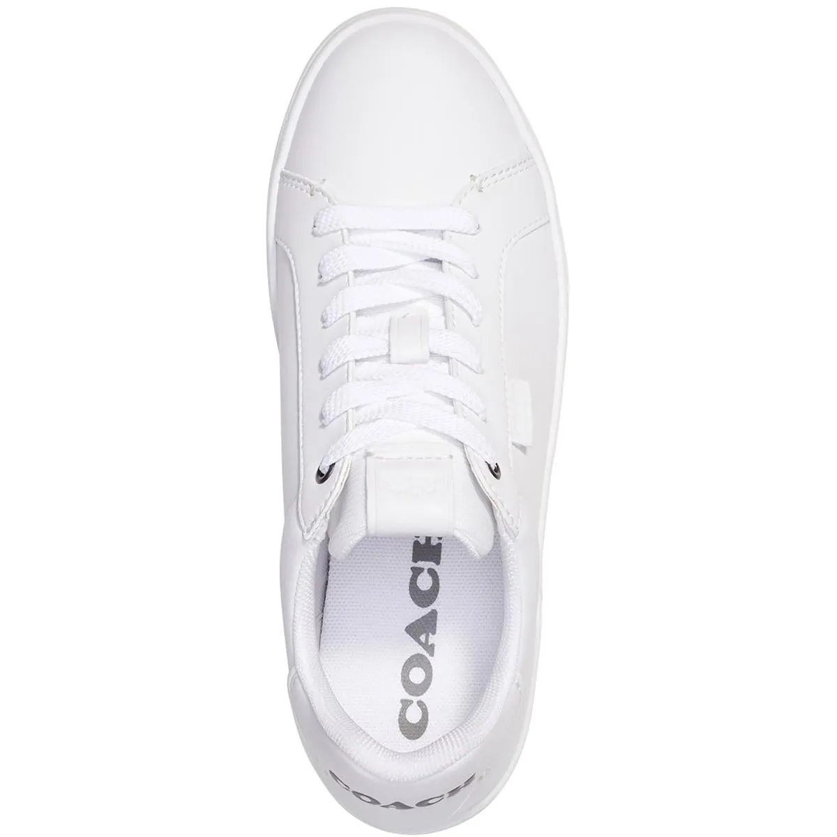 LOWLINE Womens Leather Lace up Casual And Fashion Sneakers