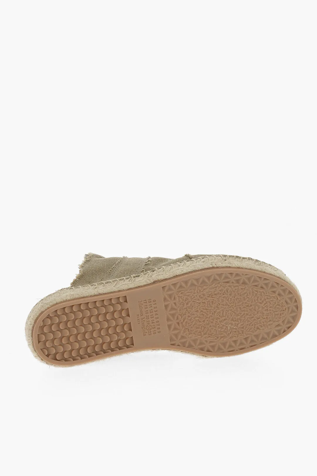 Maison Margiela Mm22 Open Back Cotton Low-Top Sneakers