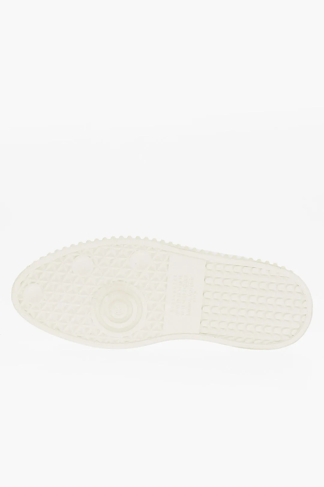 Maison Margiela Mm22 Solid Color Cotton High-Top Sneakers