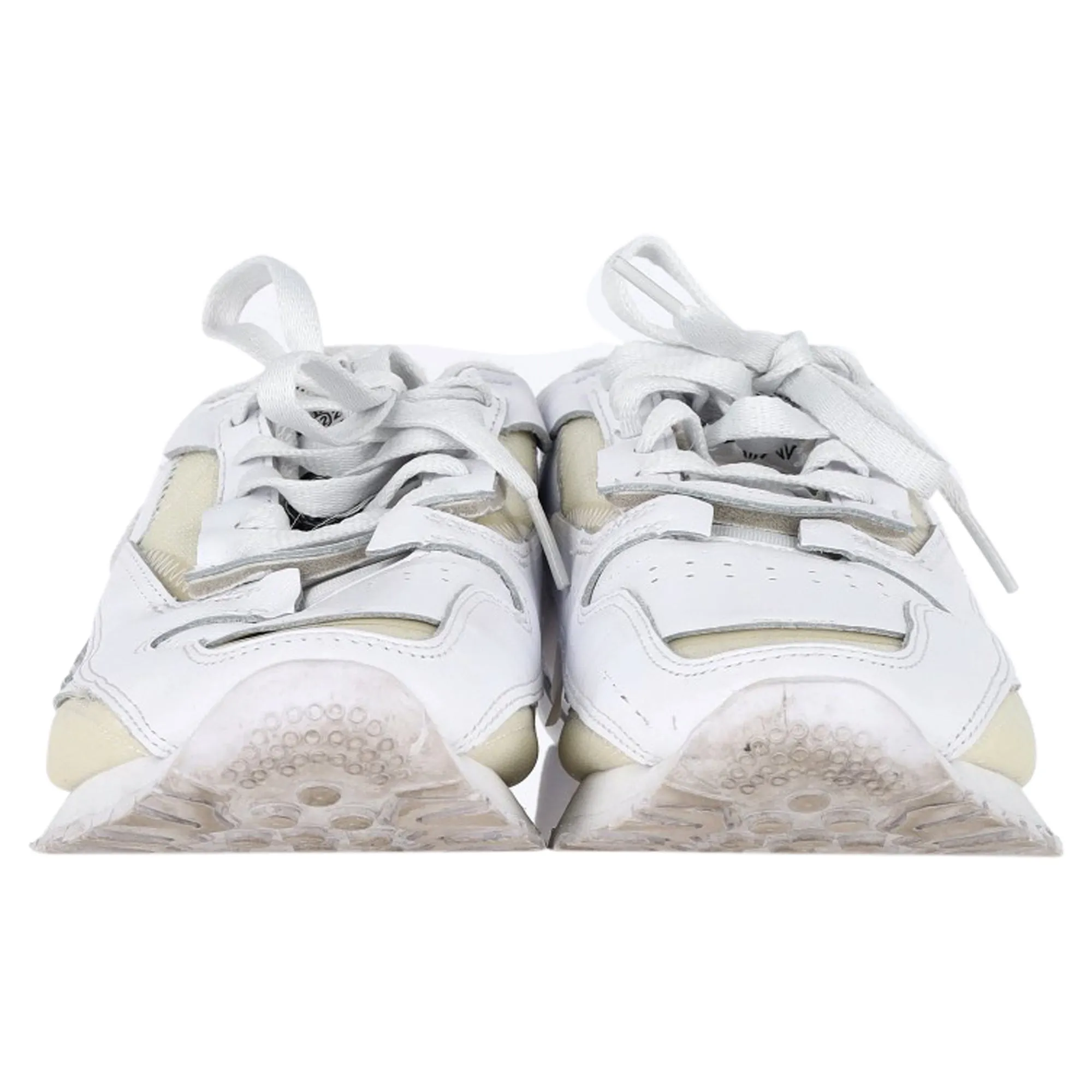 Maison Margiela x Reebok Memory Of Low-Top Sneakers in White Leather