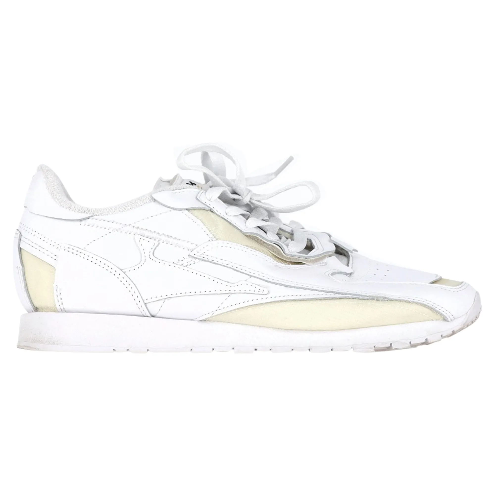 Maison Margiela x Reebok Memory Of Low-Top Sneakers in White Leather