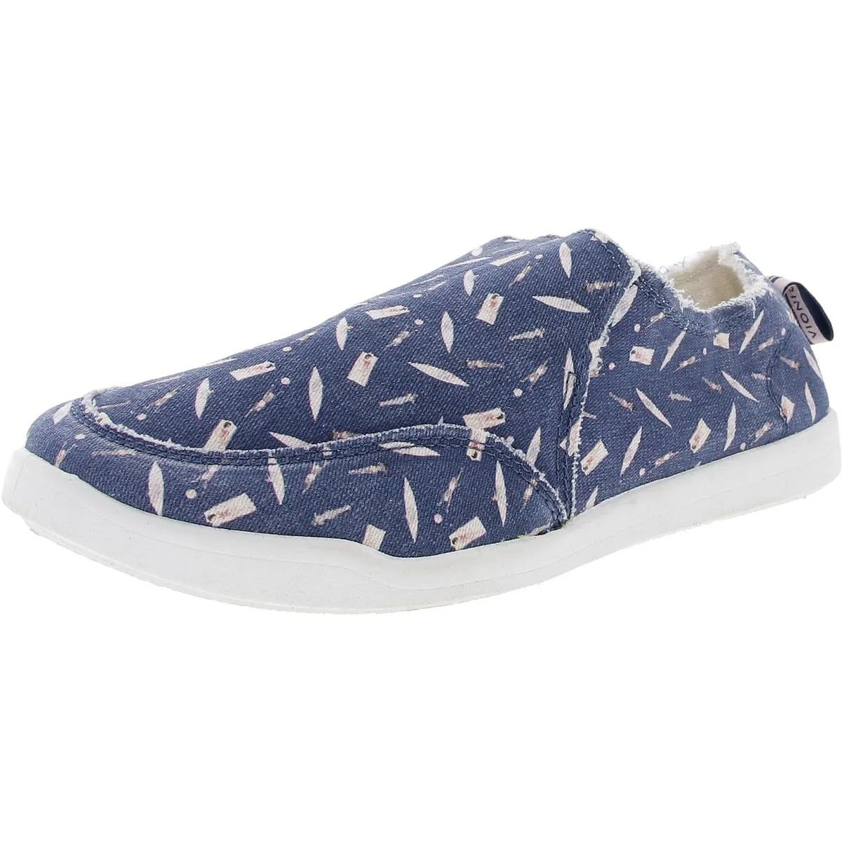 Malibu Womens Comfort Insole Lifestyle Slip-On Sneakers