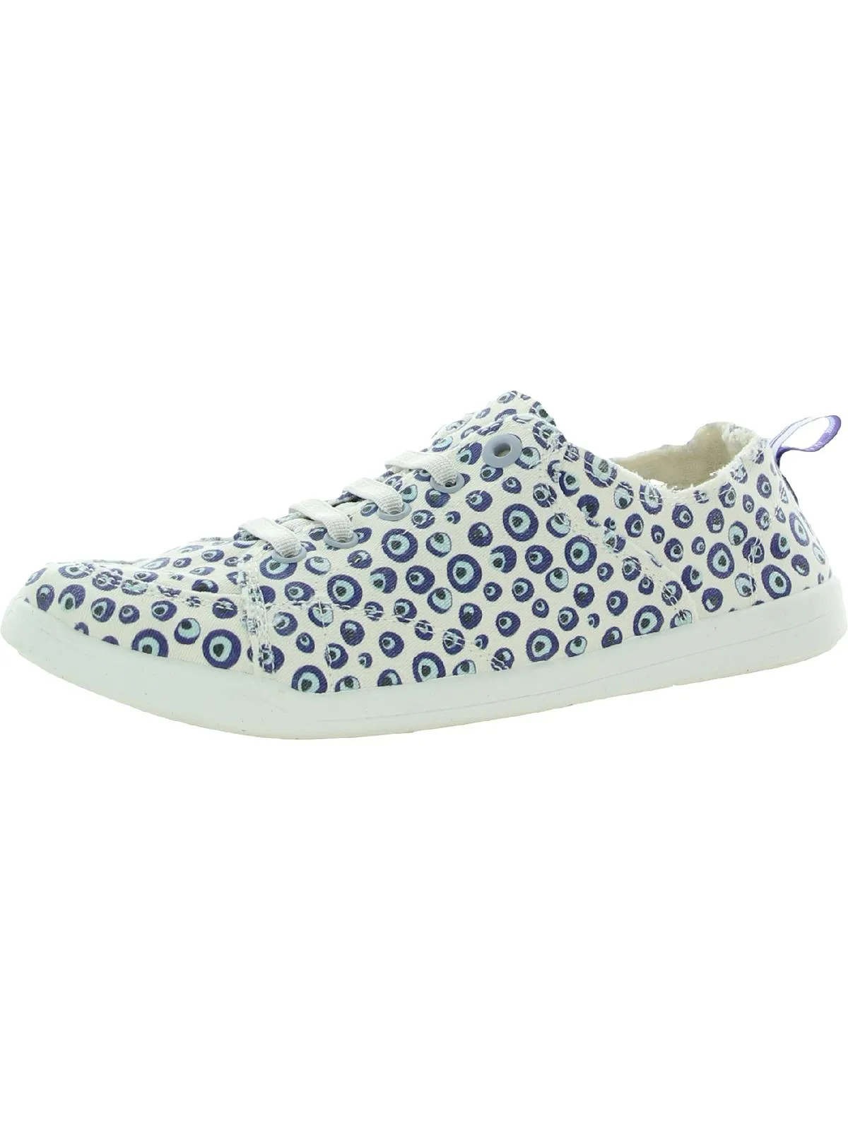 Malibu Womens Comfort Insole Lifestyle Slip-On Sneakers