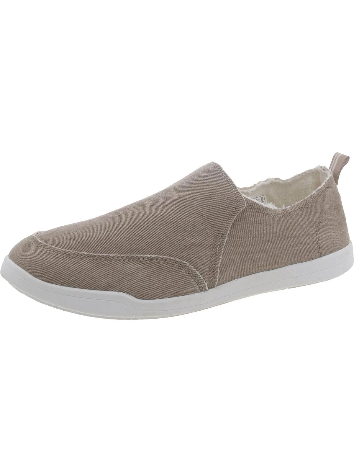 Malibu Womens Comfort Insole Lifestyle Slip-On Sneakers