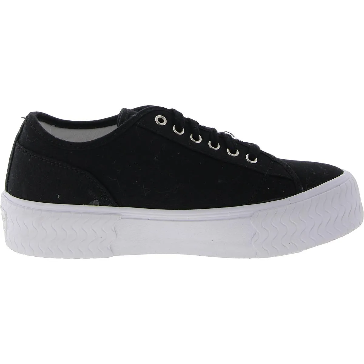 Mdrn Lo Stac Womens Lace Up Flat Casual And Fashion Sneakers