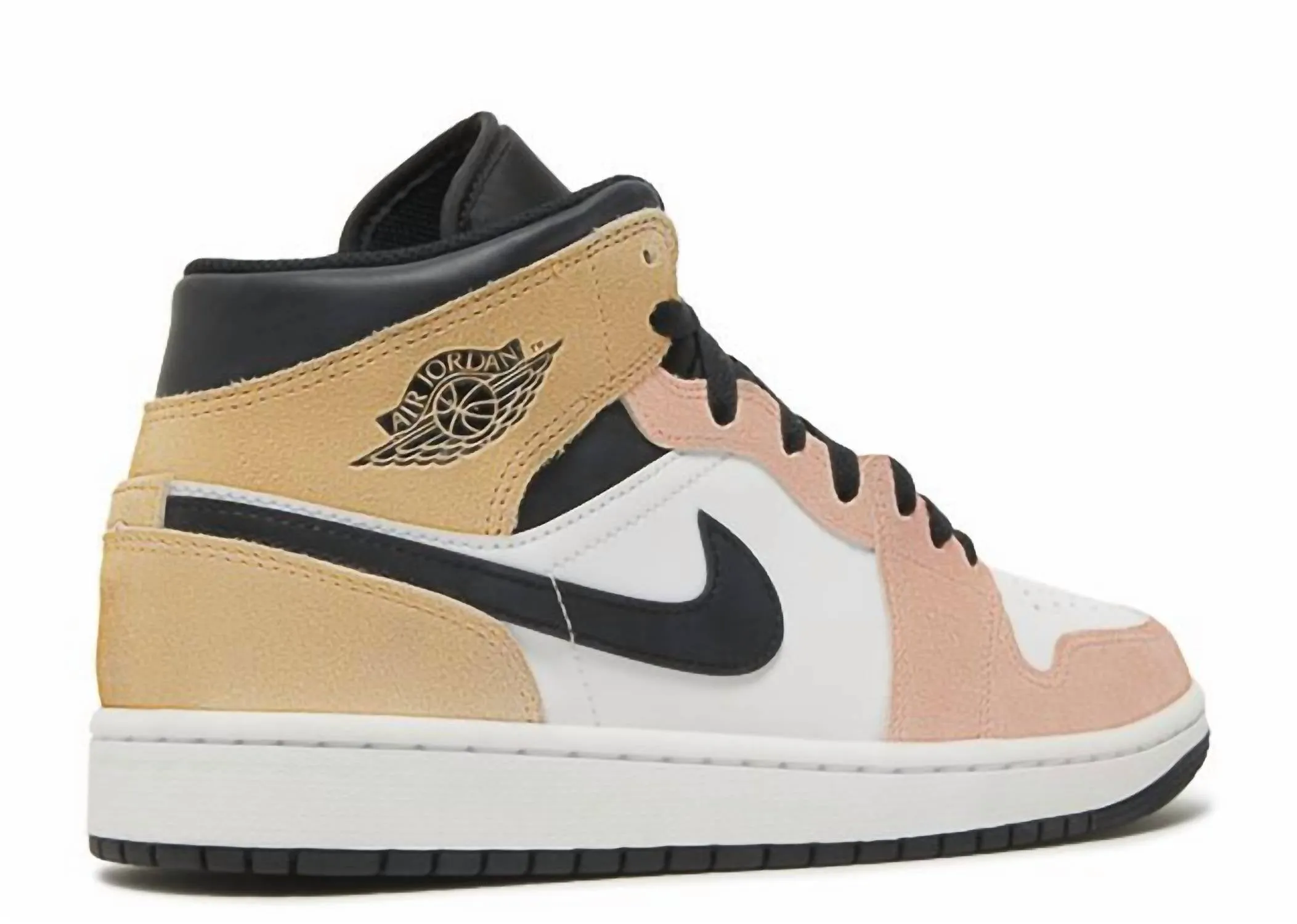 Men's 1 Mid Se Flight Club Sneaker In Magic Ember/sundial-White-Black
