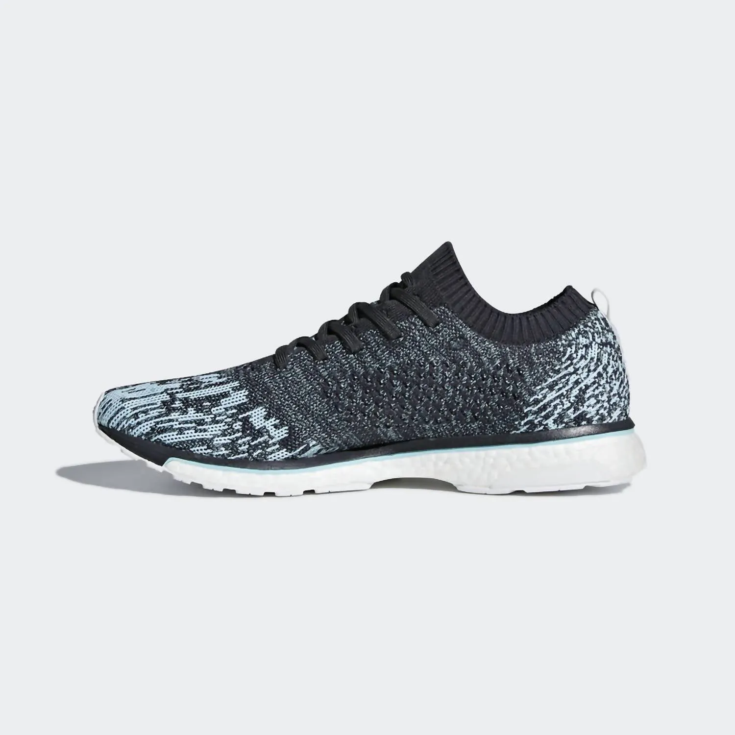 Men's Adizero Prime Parley Shoes In Carbon,bluspi,ftwwht