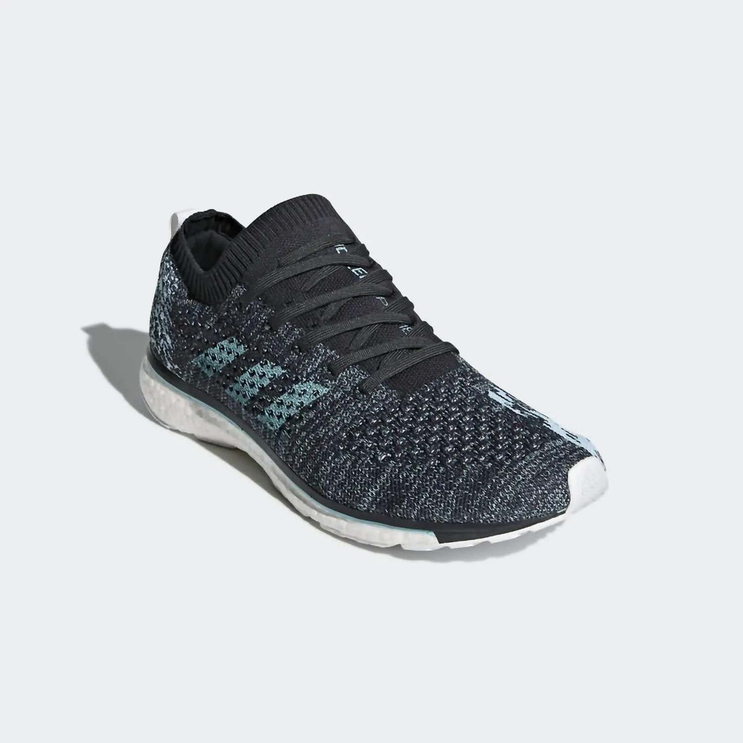 Men's Adizero Prime Parley Shoes In Carbon,bluspi,ftwwht