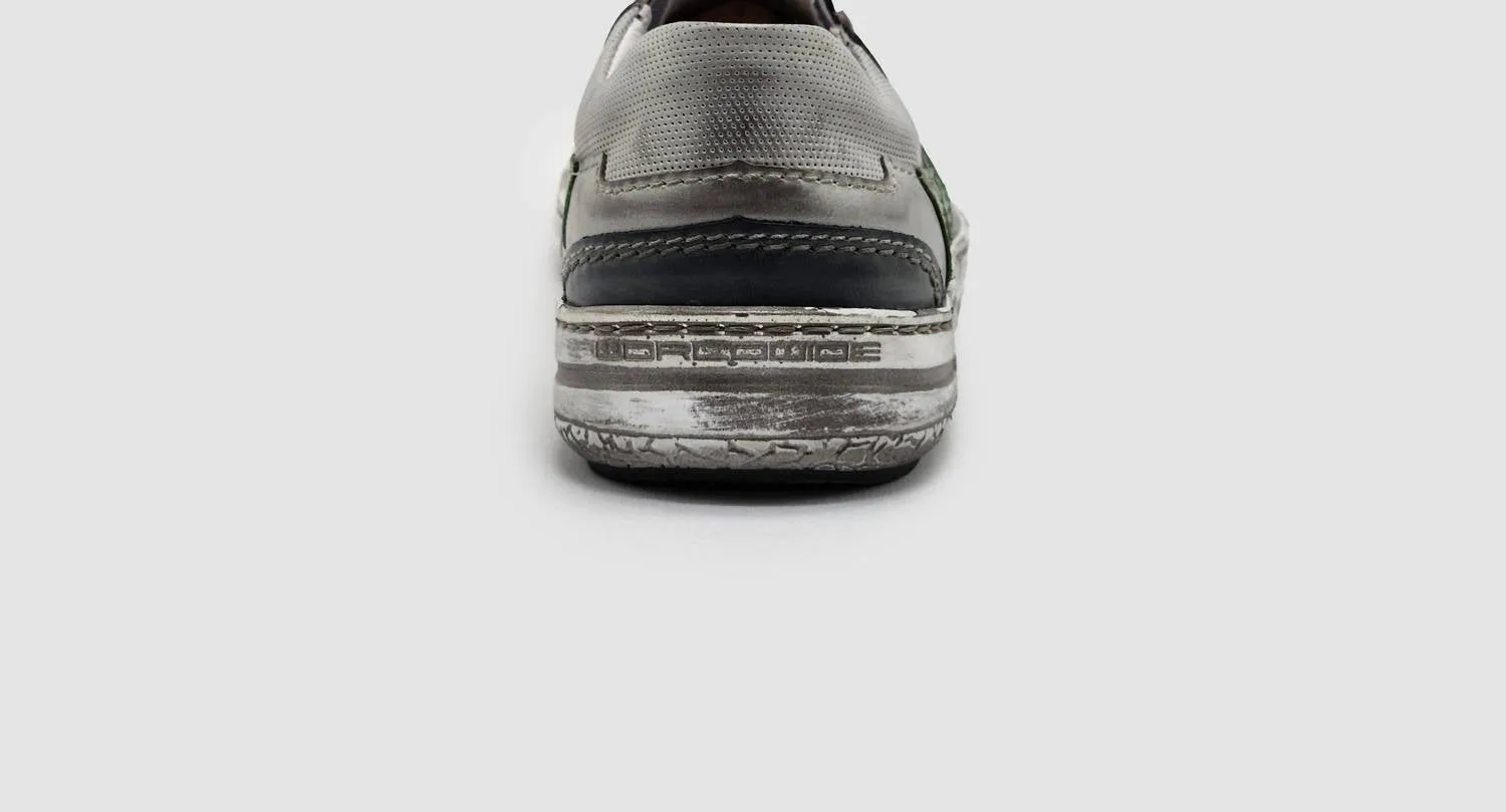Men's All-Day Slip-On Leather Shoes In Grey