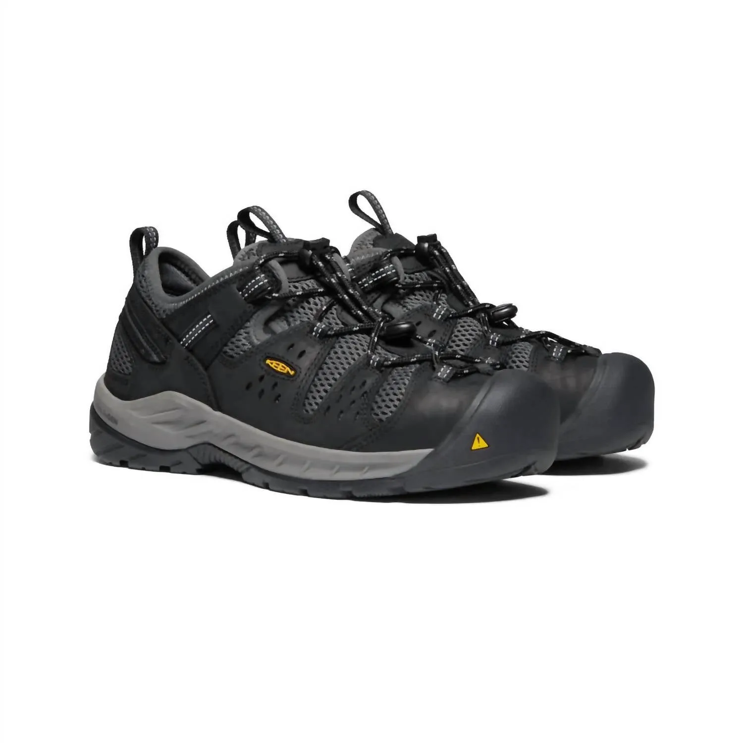 Men's Atlanta Cool Il Work Sneakers In Black/dark Shadow