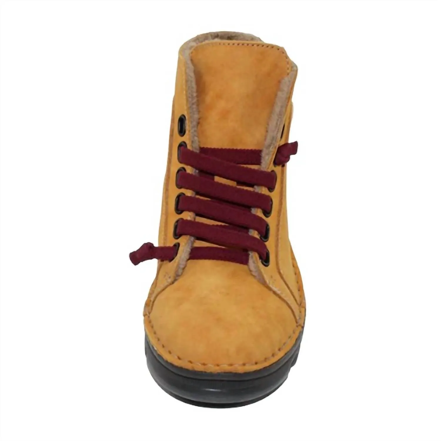 Men's Botin High Top Sneakers In Yellow