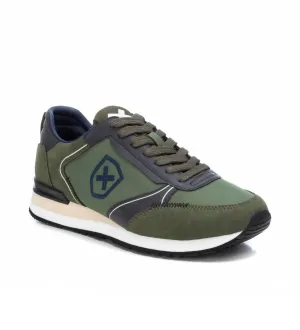 Men's Casual Sneakers In Dark Green
