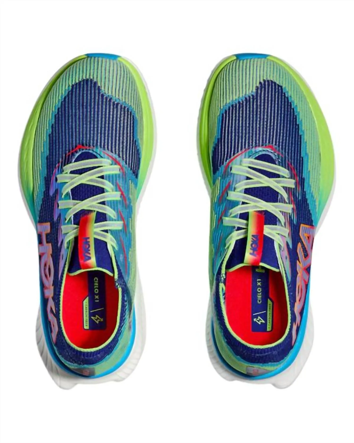 Men's Cielo X1 Running Shoes In Evening Sky/lettuce