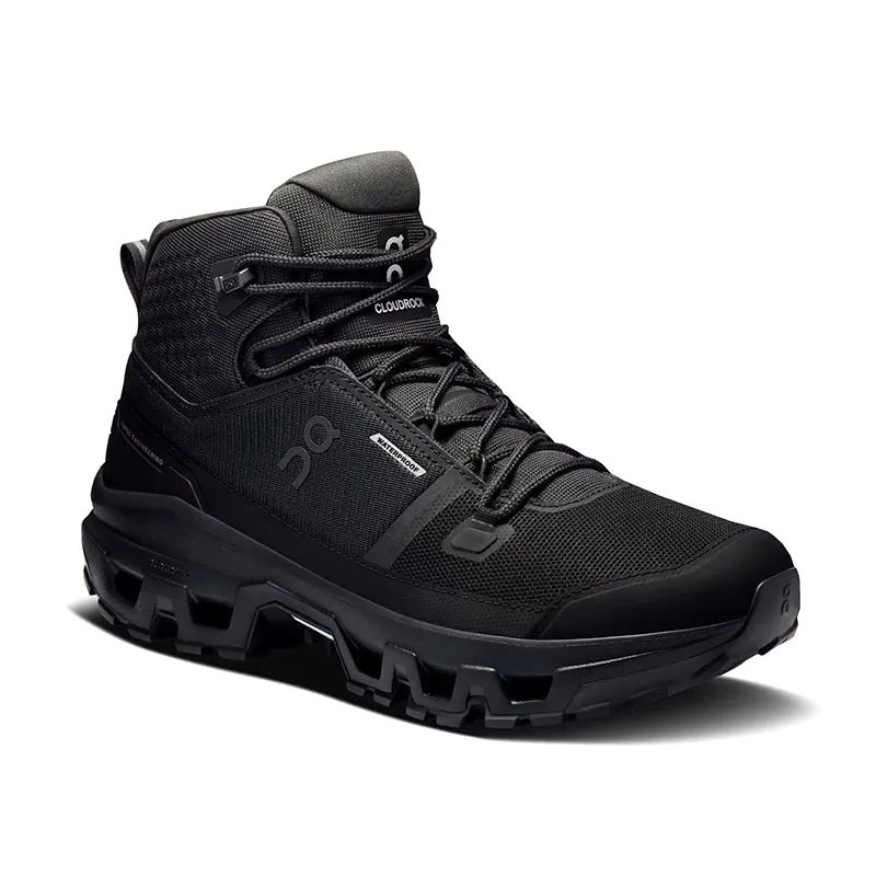 Men's Cloudrock Mid Waterproof Black/Black