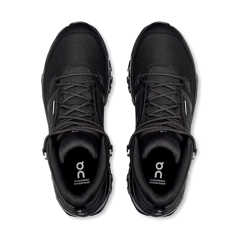 Men's Cloudrock Mid Waterproof Black/Black