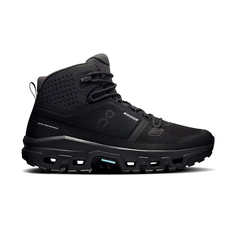 Men's Cloudrock Mid Waterproof Black/Black