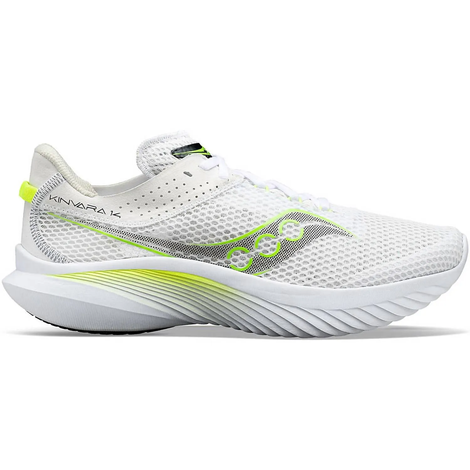 Men's Kinvara 14 In White/slime