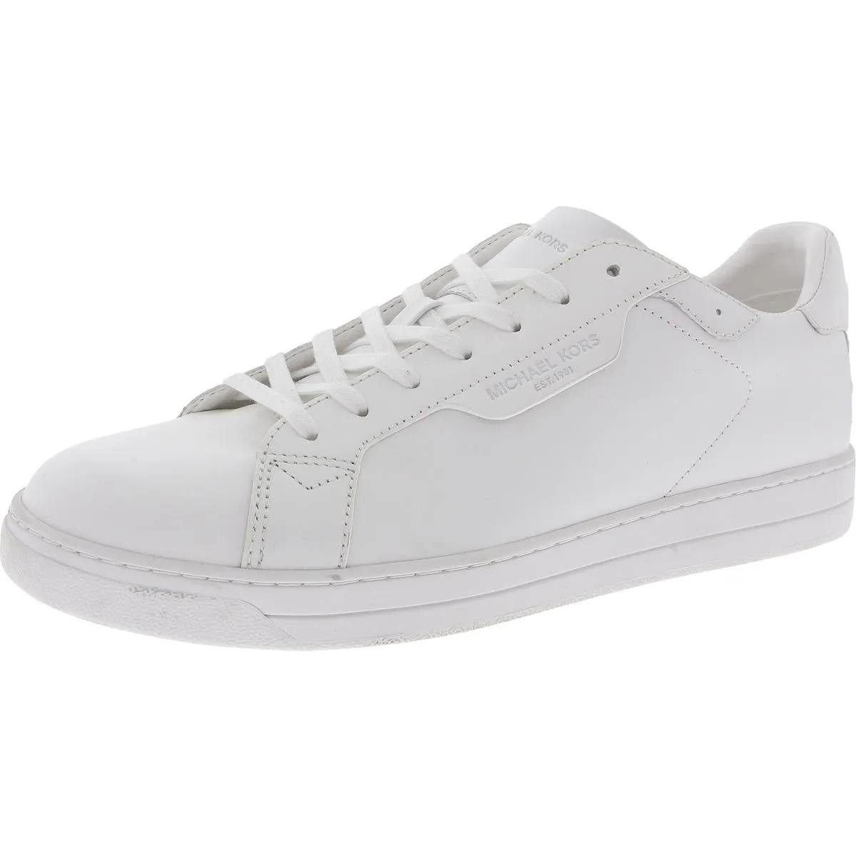 Mens Lace-Up Faux Leather Casual And Fashion Sneakers