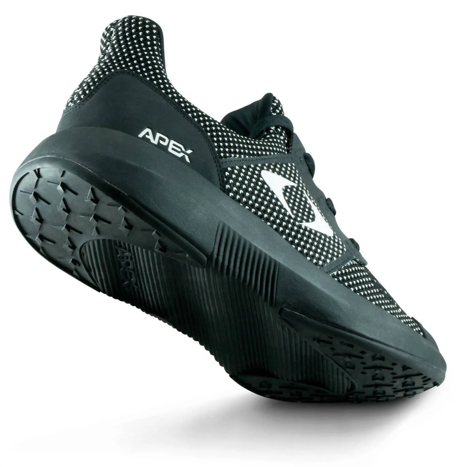 Men's Performance Athletic Sneaker - Extra Wide Width In Black
