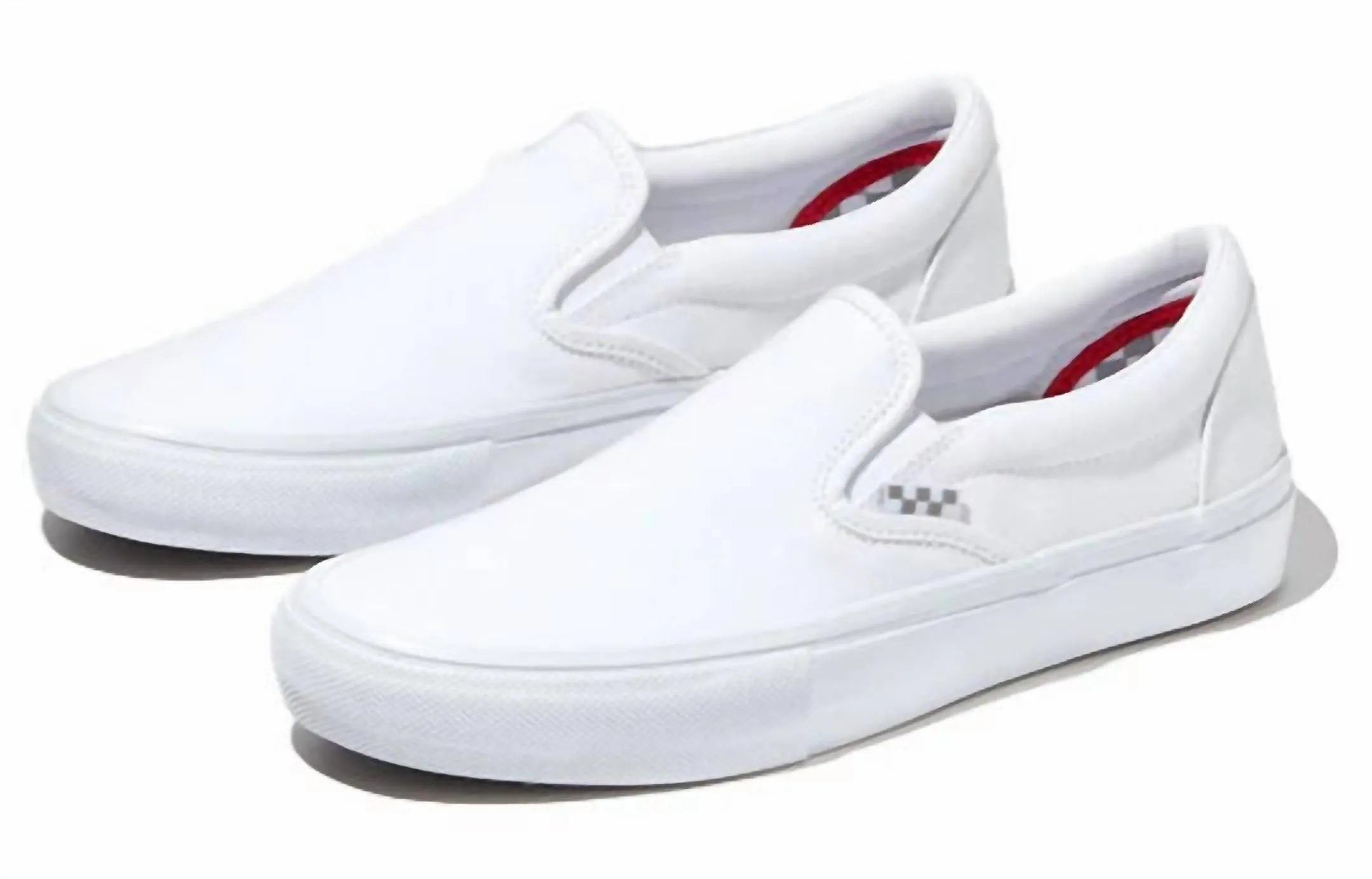 Men's Skate Slip-On Sneaker In True White