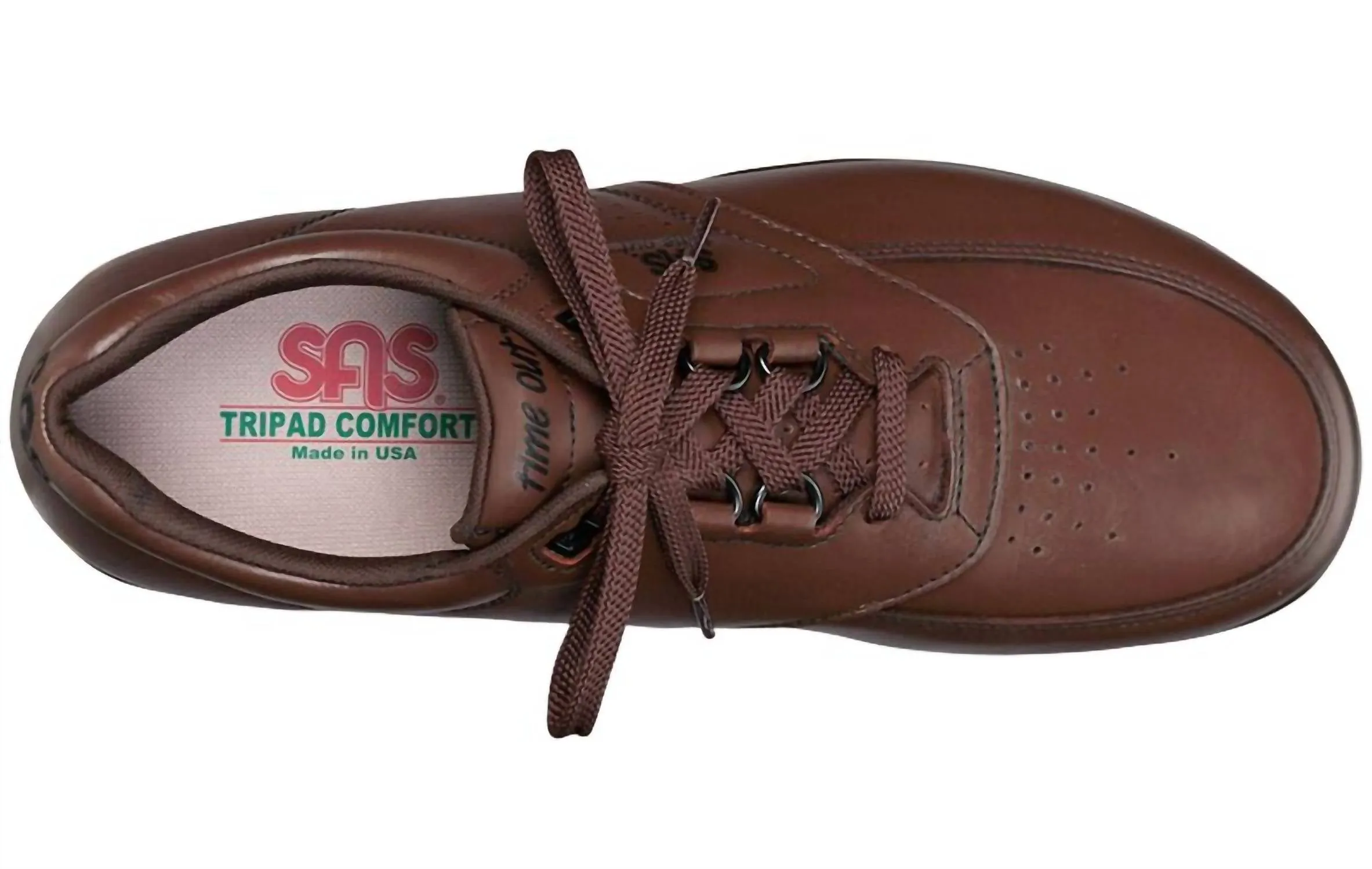 Men's Time Out Walking Shoe In Antique Walnut
