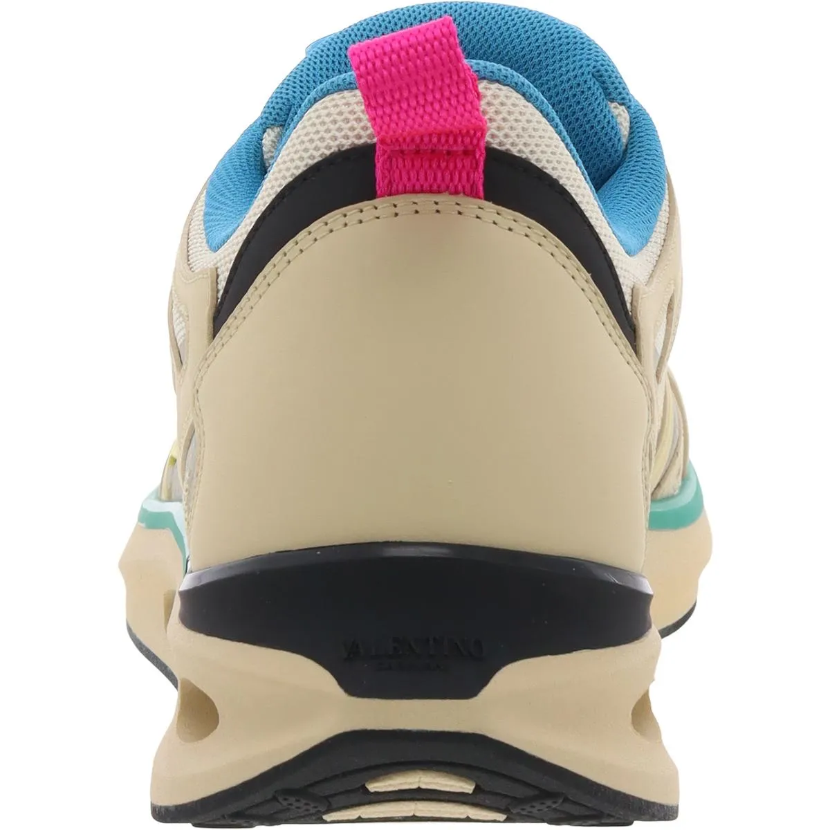 Mesh Panelled Sneakers Mens Lace-Up Leather Casual And Fashion Sneakers