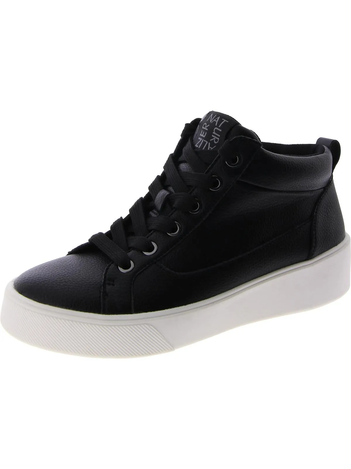 Morrison Mid Womens Leather Lace-Up Casual And Fashion Sneakers