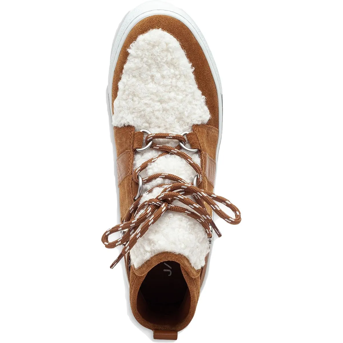Nell Womens Leather Platforms Fashion Sneakers