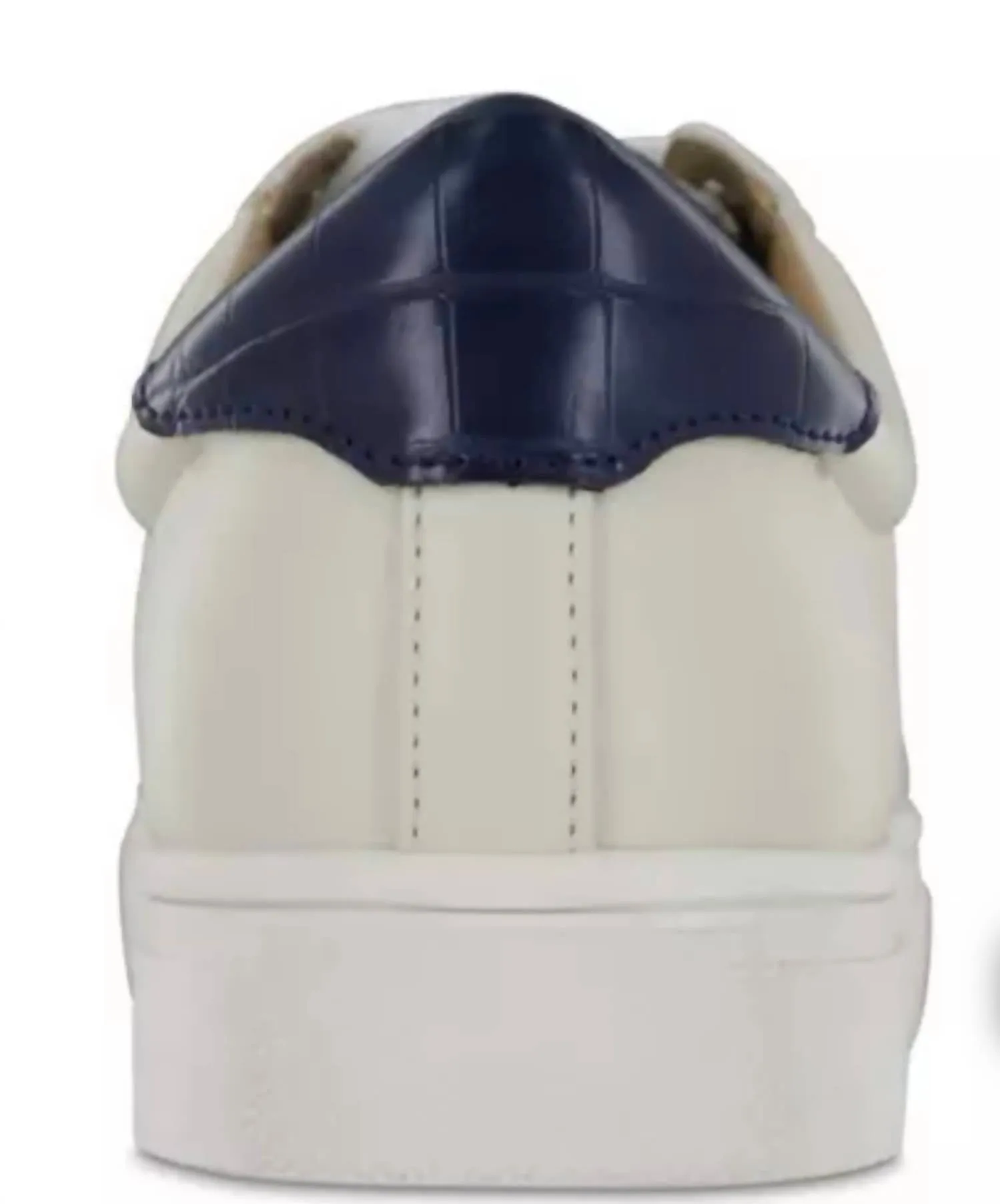 Neva Sneaker In Cream/royal Blue