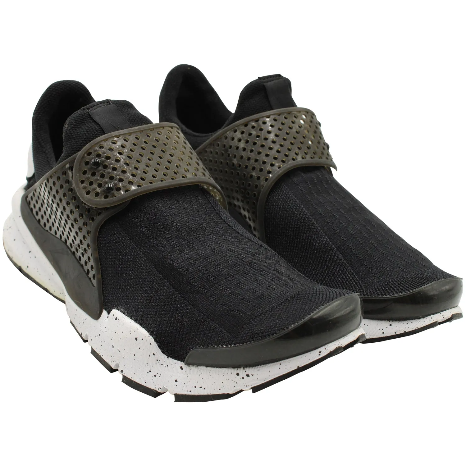 Nike Sock Dart Sneakers in Black-Pure Platinum Nylon