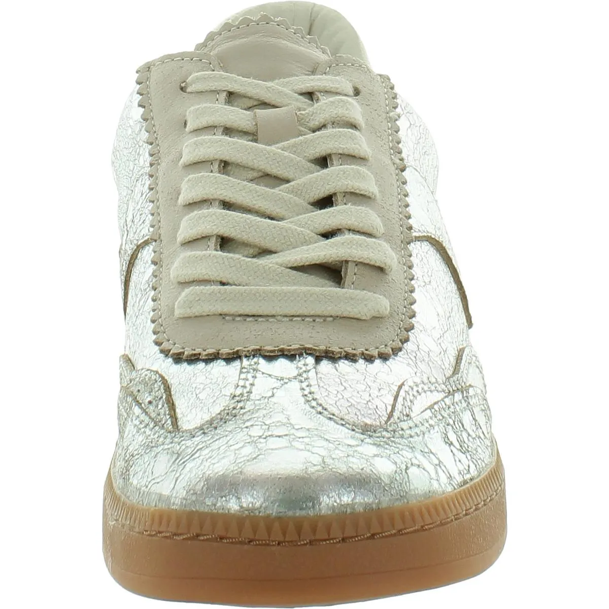 Notice Womens Leather Cushioned Footbed Casual And Fashion Sneakers