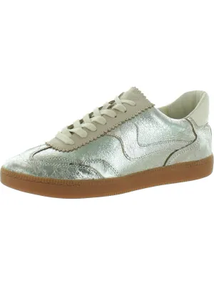 Notice Womens Leather Cushioned Footbed Casual And Fashion Sneakers