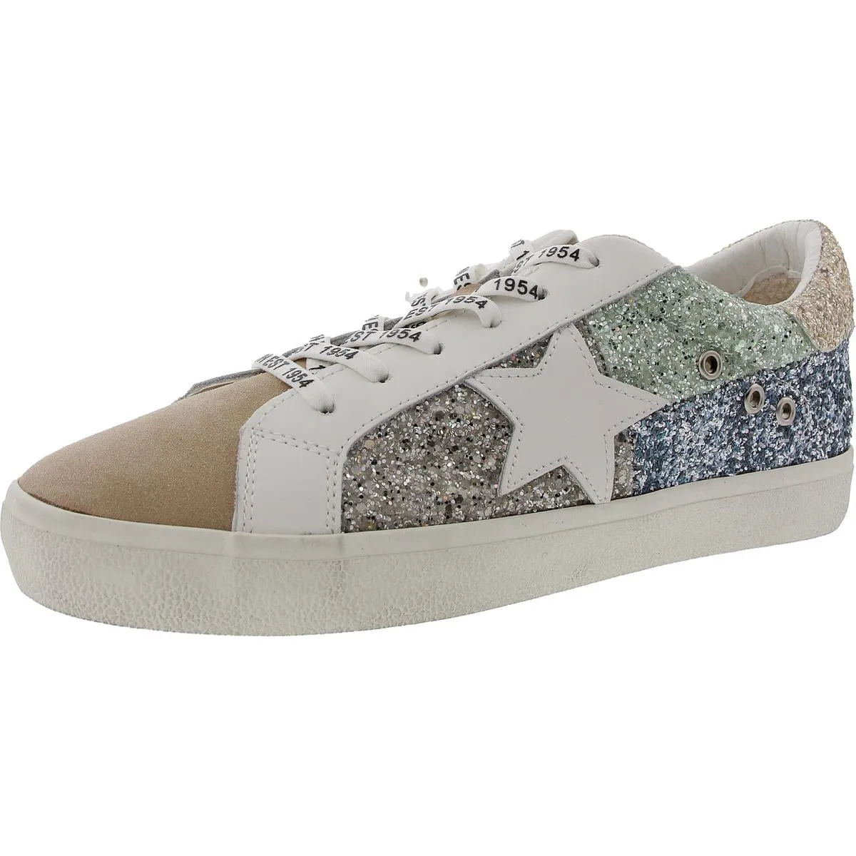 Palmer Womens Leather Lifestyle Casual And Fashion Sneakers