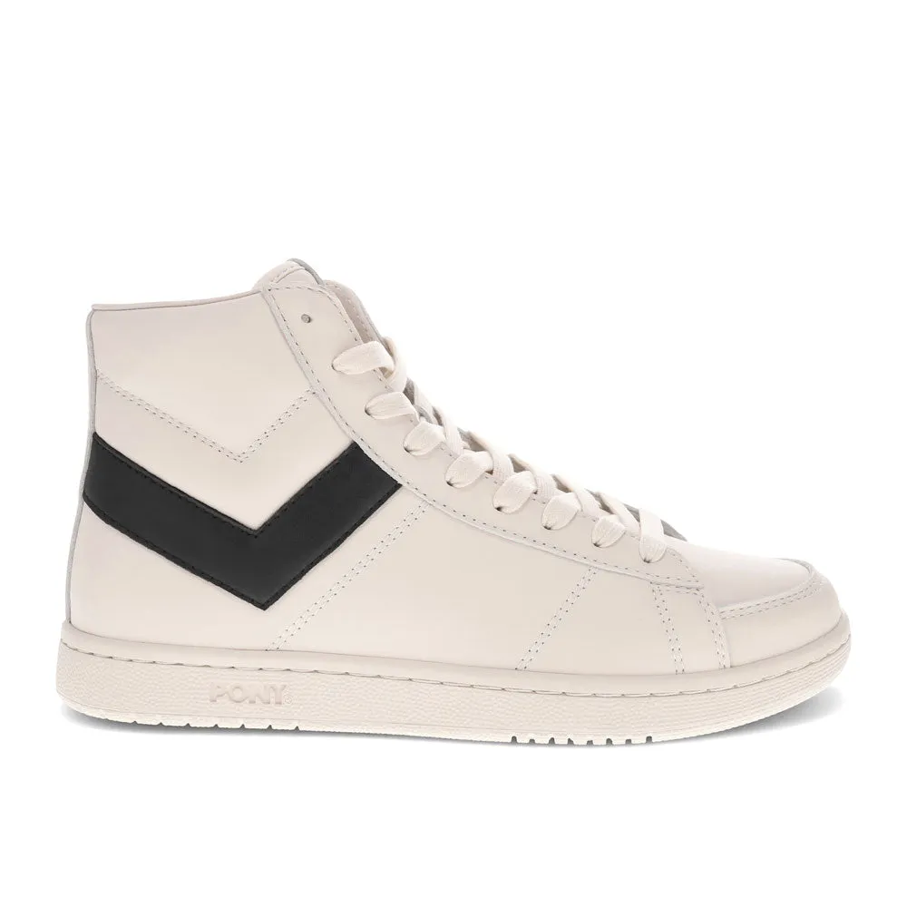 PONY Mens M-80 High Genuine Leather Premium Lace Up Athletic Sneaker Shoe