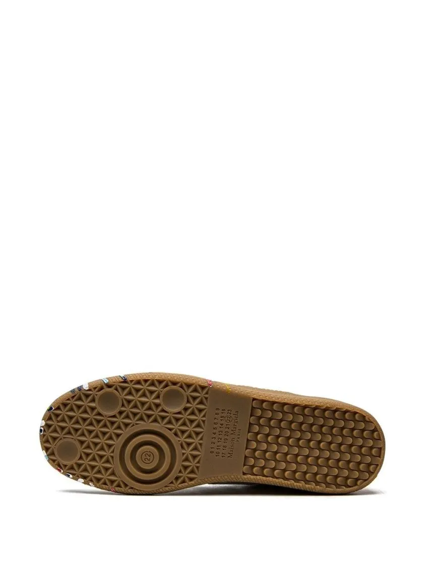 Replica Paint Sneakers With Varnished Effect