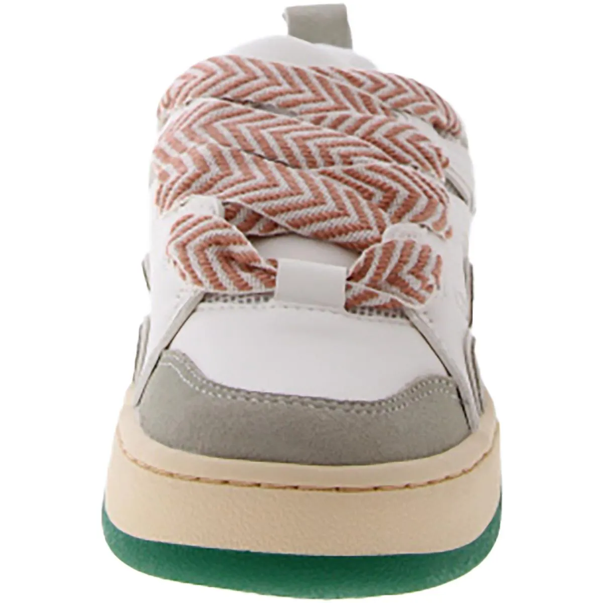 Roaring Womens Faux Leather Lifestyle Casual and Fashion Sneakers