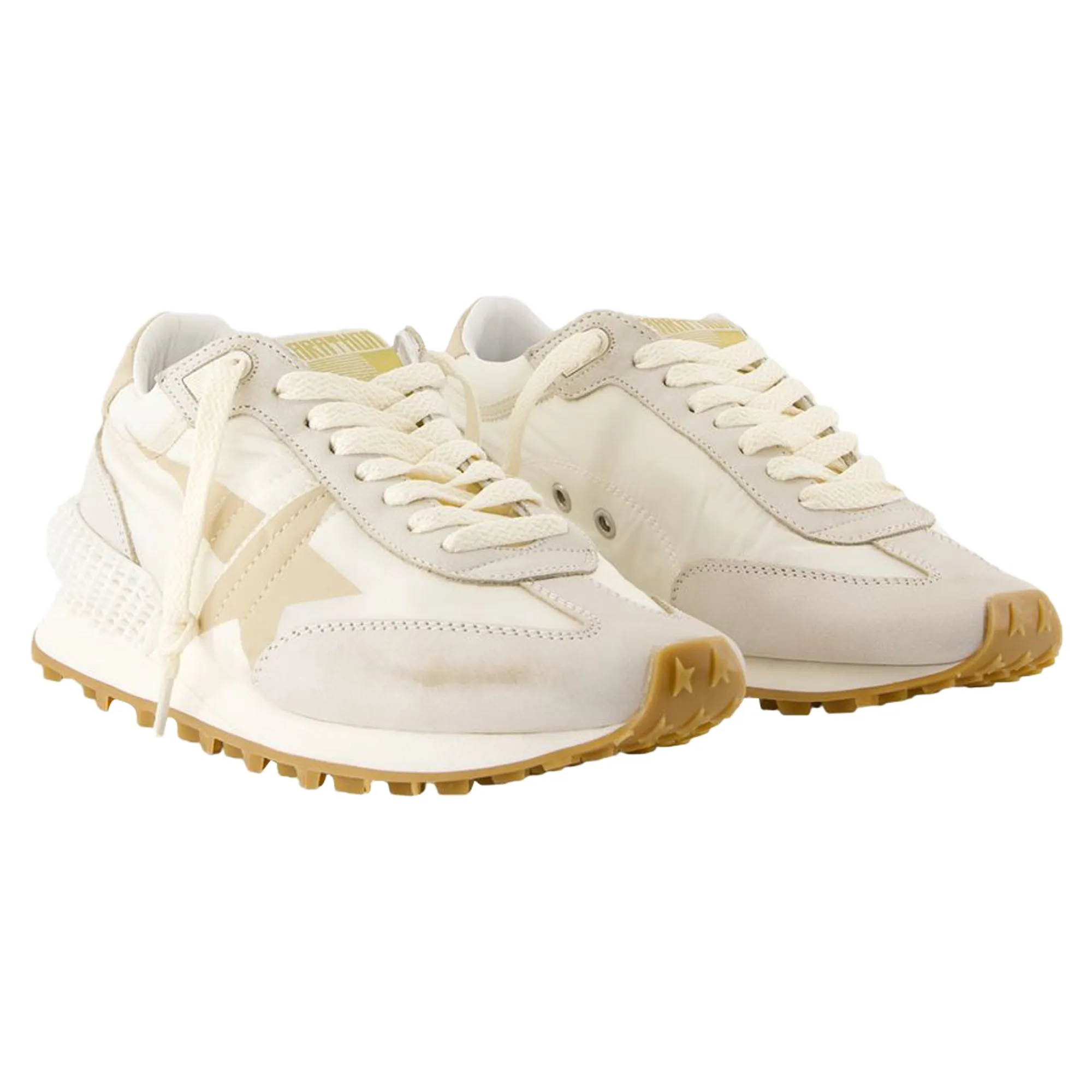 Running Marathon Sneakers - Golden Goose Deluxe Brand - Nylon - Grey
