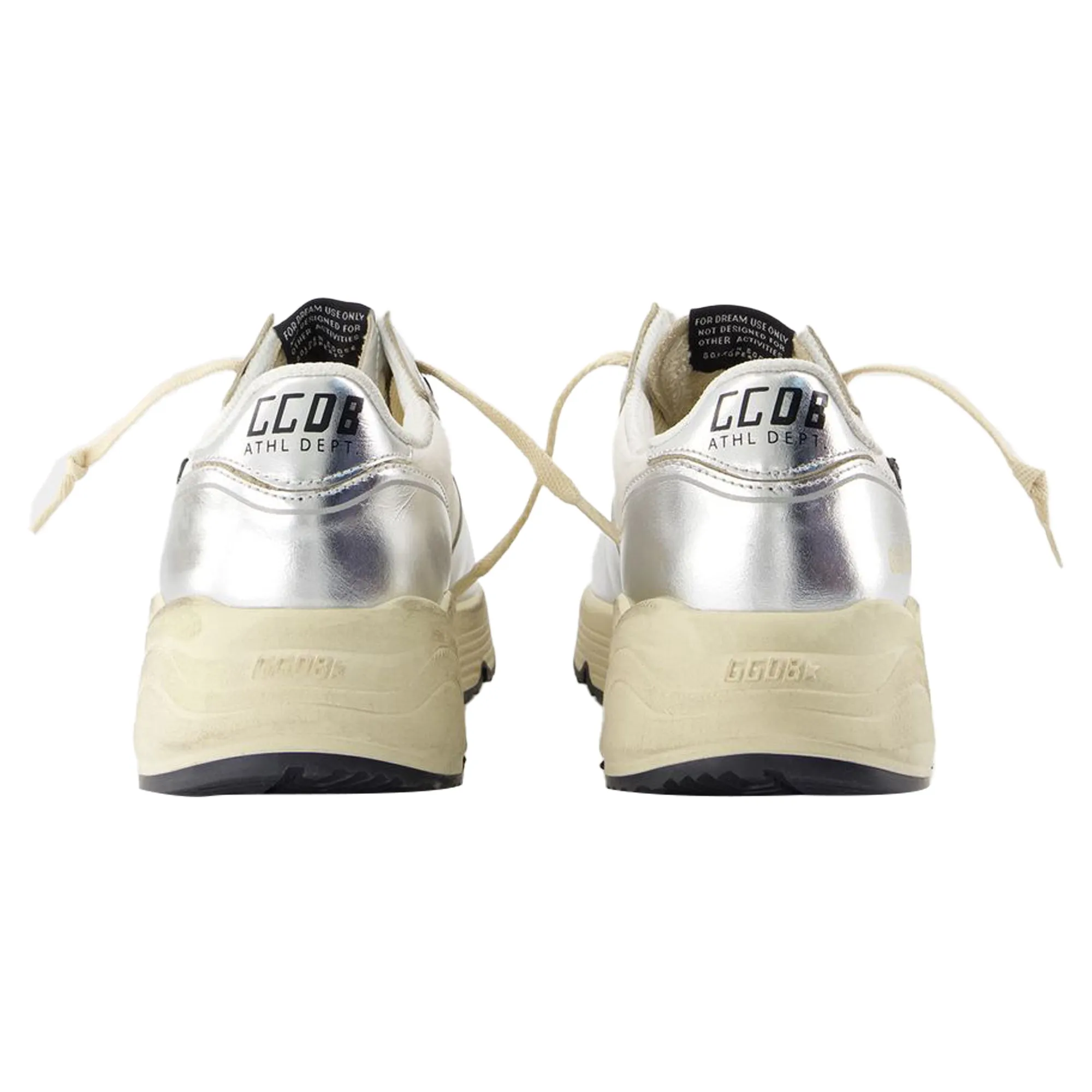 Running Sneakers - Golden Goose Deluxe Brand - Leather - Silver