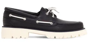 SALVATORE FERRAGAMO Ambler Men's 709209 Dark Blue Sneaker