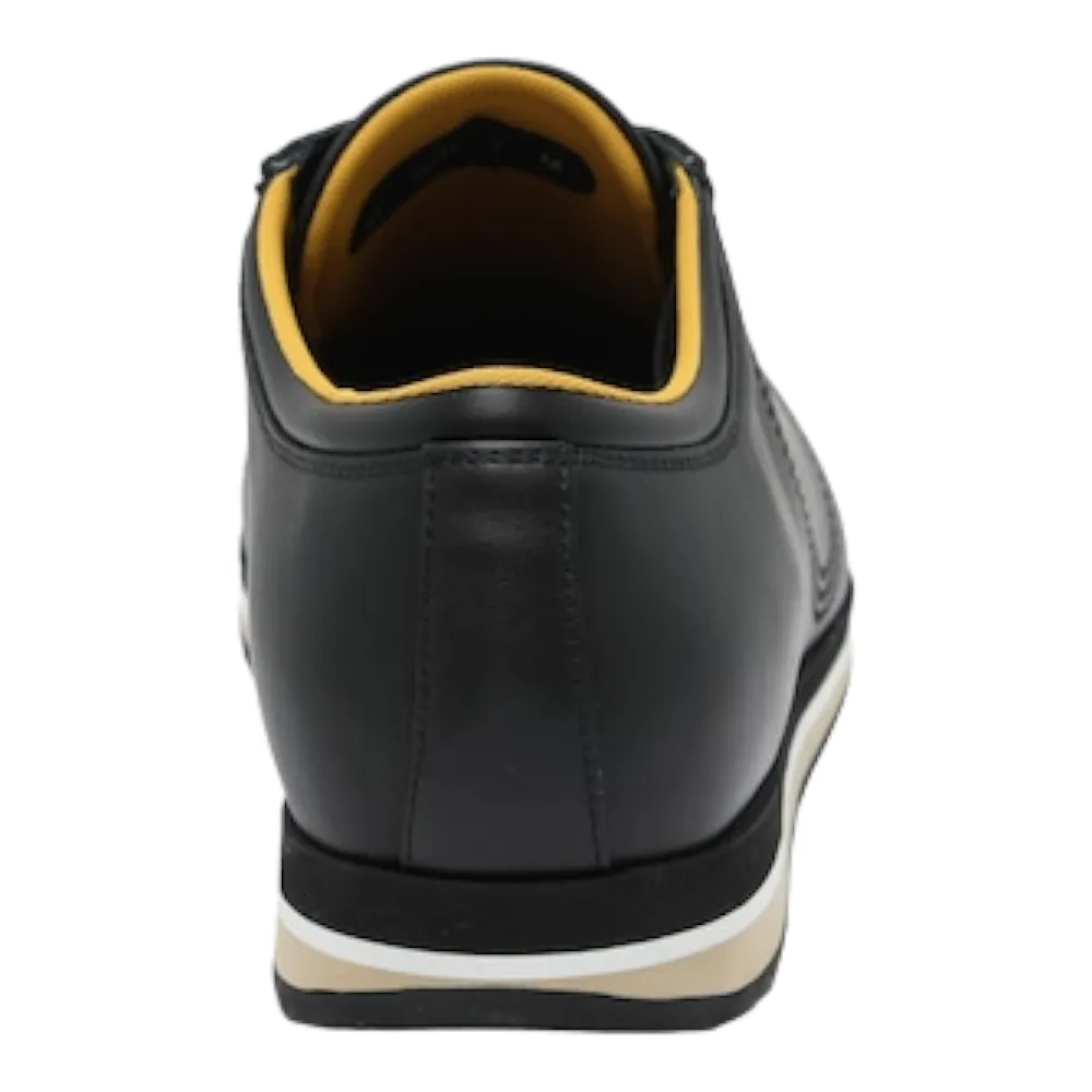 SALVATORE FERRAGAMO Spring Men's 726619 Black Sneaker