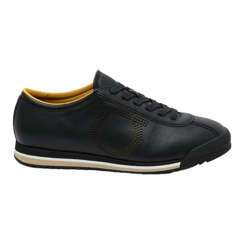 SALVATORE FERRAGAMO Spring Men's 726619 Black Sneaker