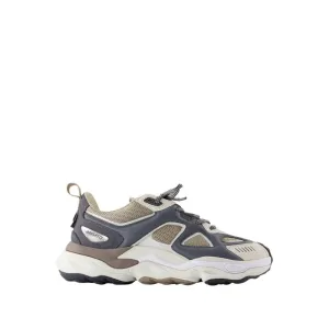 Satellite Runner Sneakers - Leather - White/Beige