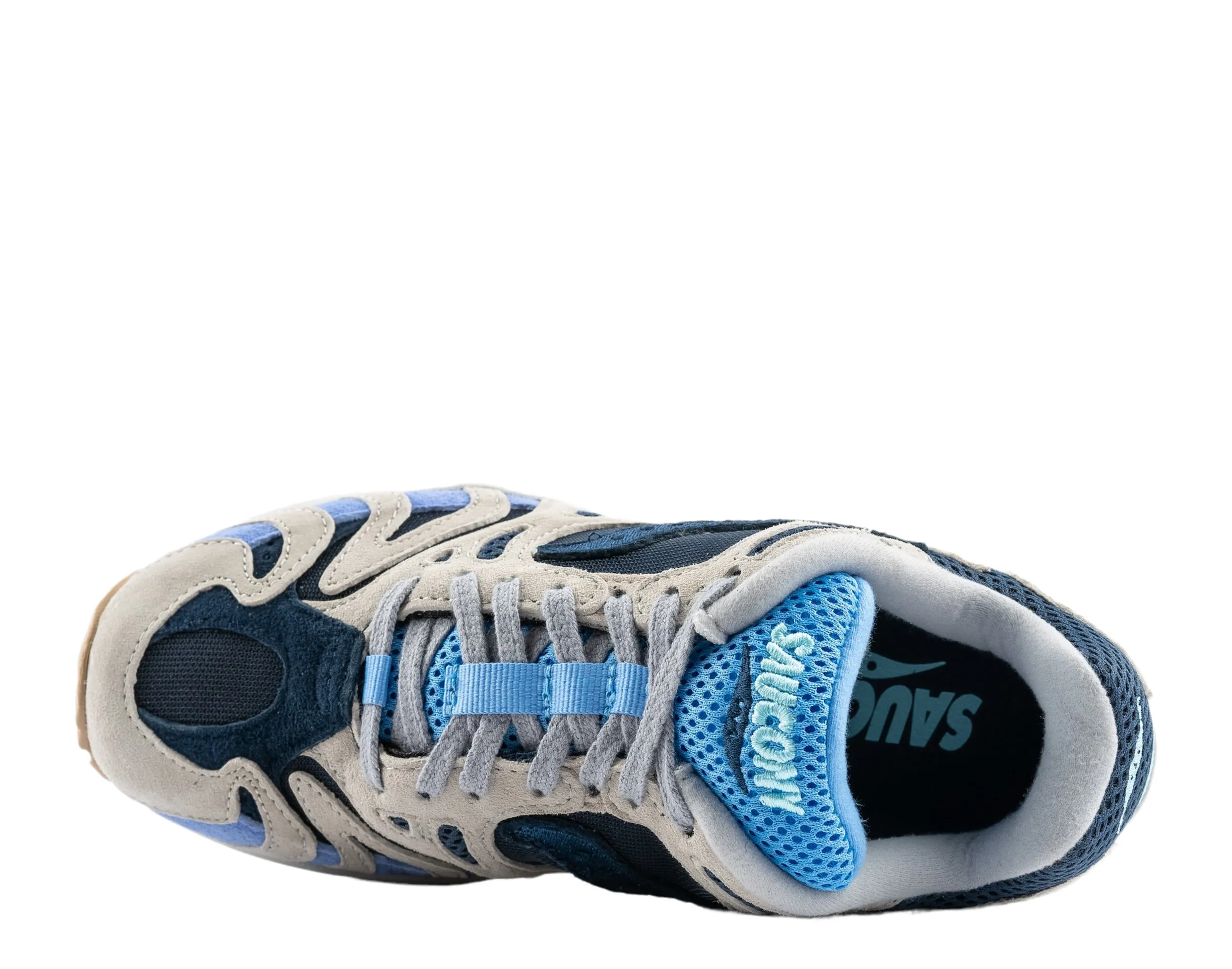 Saucony Originals Grid Azura 2000 Grey/Dark Blue Men's Shoes S70491-13