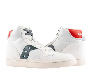 Saucony Originals Jazz Court High Premium White/Navy/Red Men's Shoes S70722-2