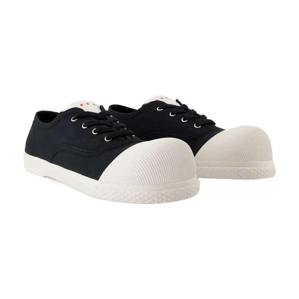 Sneakers - Cotton - Black