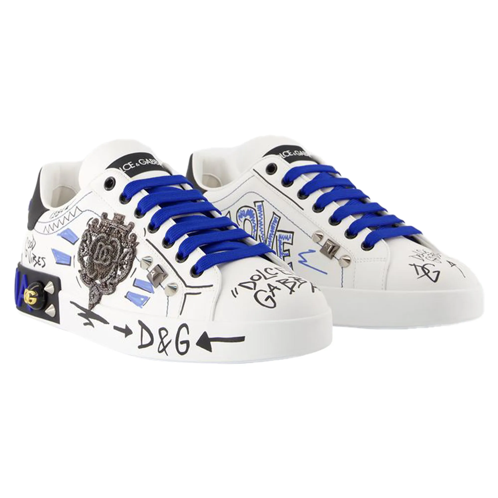 Sneakers - Dolce&Gabbana - Leather - White