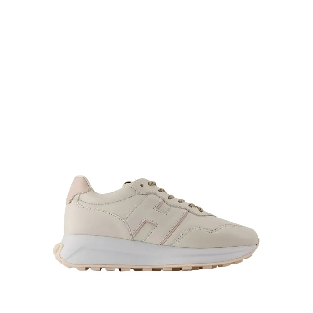 Sneakers H641 - Leather - Beige