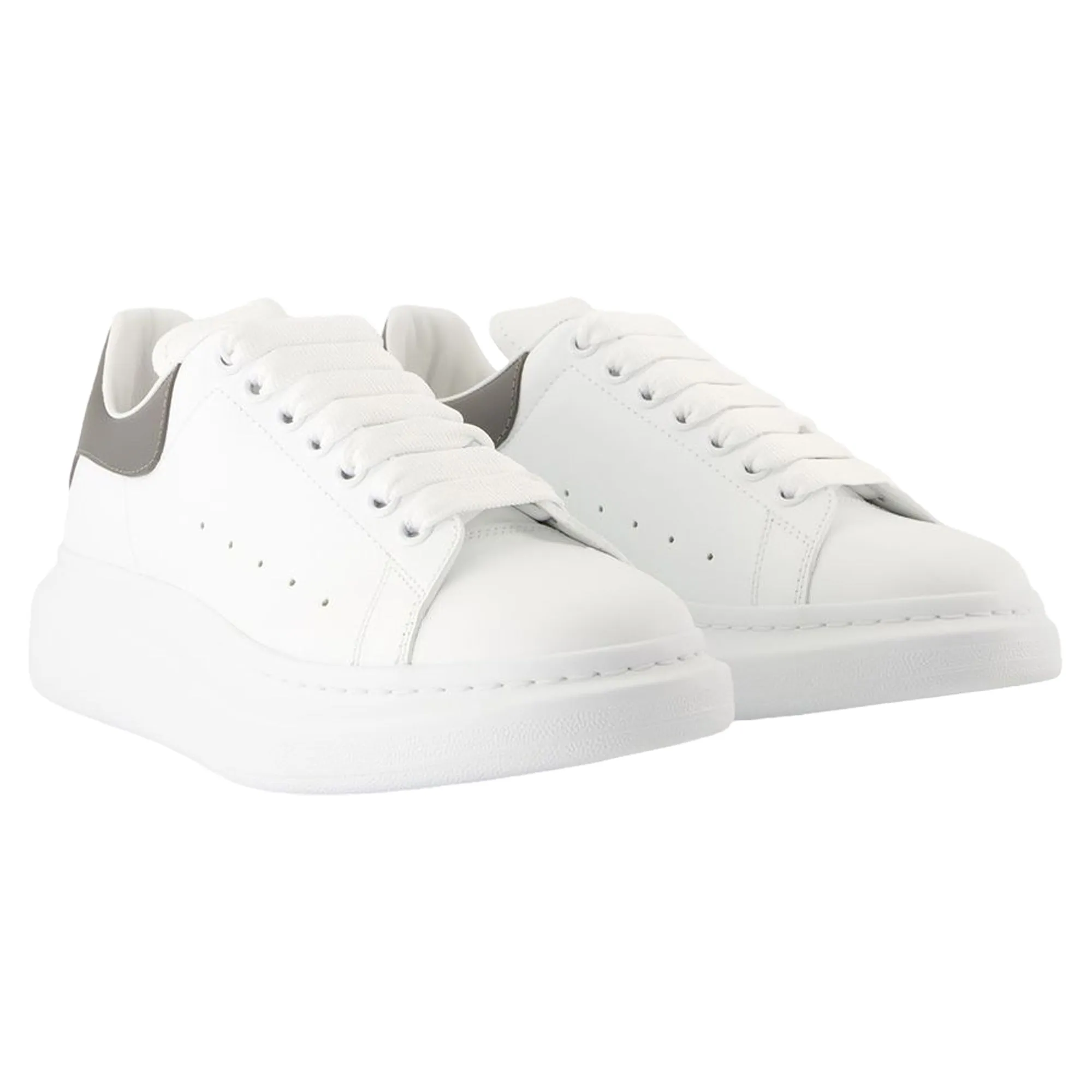 Sneakers Oversized - Alexander McQueen - Leather - White