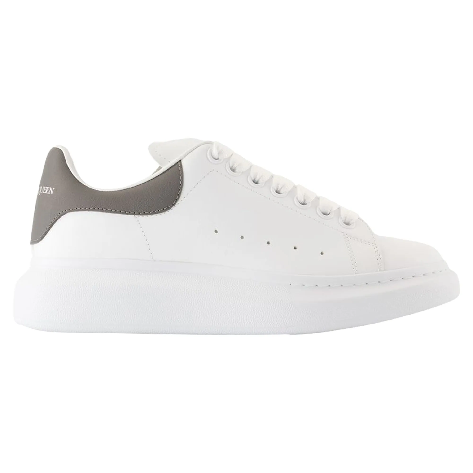 Sneakers Oversized - Alexander McQueen - Leather - White