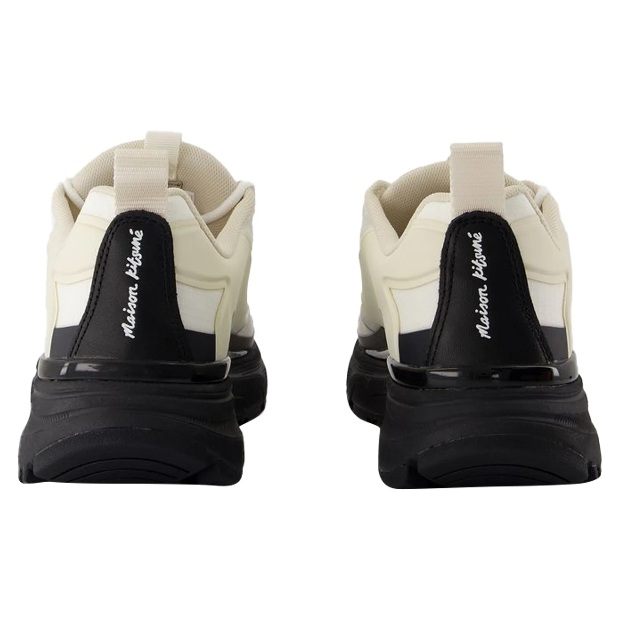 Sora Sneakers - Maison Kitsune - Leather - Black